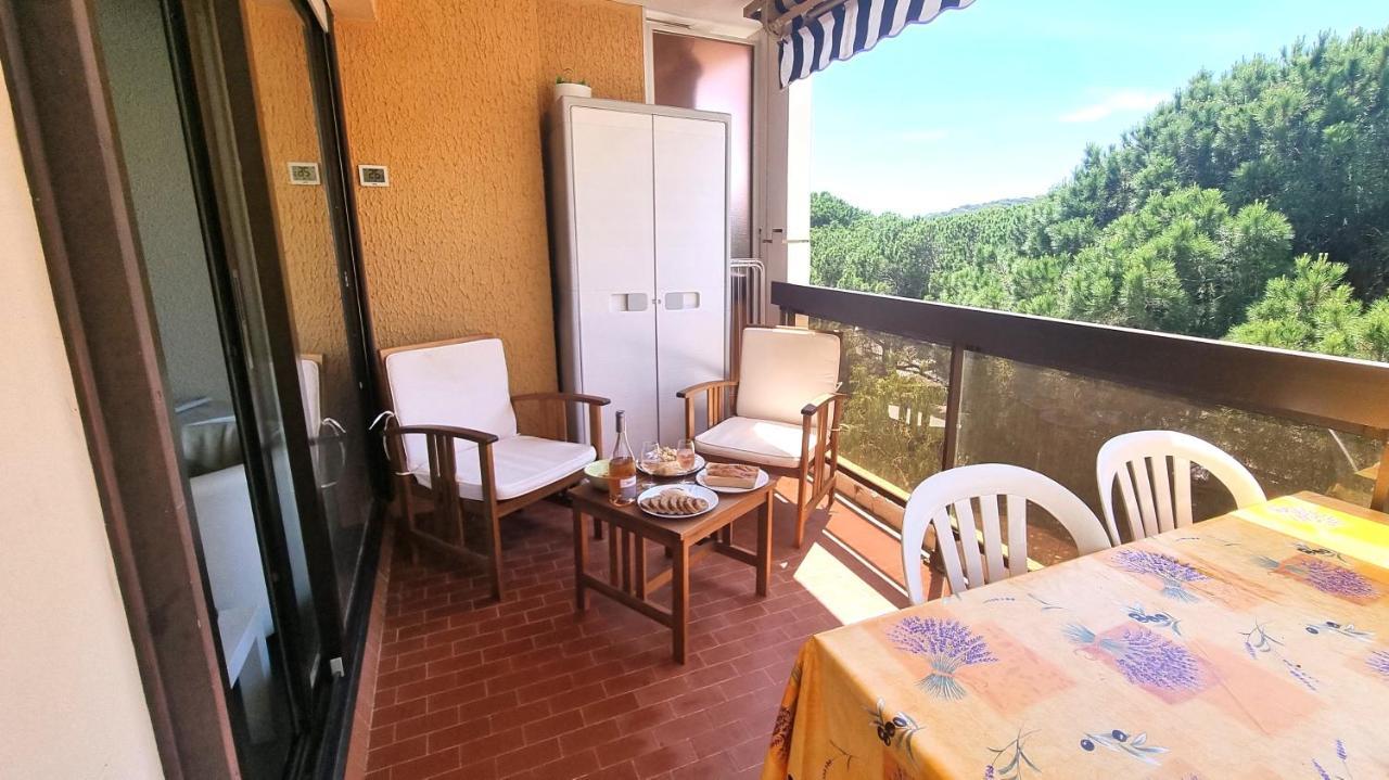 Studio "La Mer" A Bormes-Les-Mimosas Exterior foto